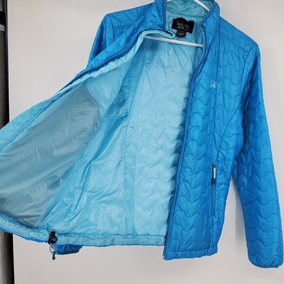 Mountain Hardwear Thermostatic Lightweight Blue Hiking Quilted Puffer Jacket S - Picture 6 of 10